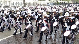 Bands & Troops Depart after The Coronation.