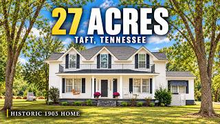 Historic Tennessee Home on 27 Acres | 220 Scott Orchard Rd, Taft TN