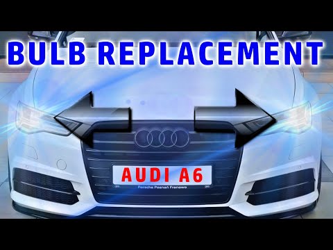 Audi a6 c7 Headlight Bulb Replacement