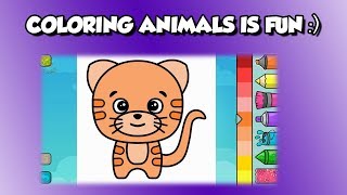 Coloring Games for Kids Animal Coloring Book Kids Video screenshot 4