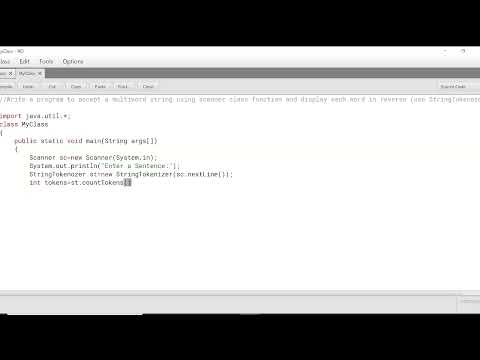 Program using StringTokenizer || Rupesh Dey