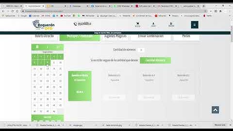 Múltiples en la Primitiva, precios y tipos de jugadas.