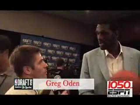 Greg Oden Exclusive