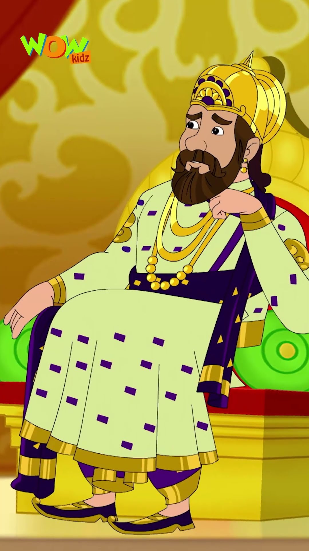 Maharaj Aur Tota | Jadui Tota | 07 | Popular Hindi YT Stories Shorts | Wow Kidz #cm