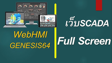 GENESIS64 SCADA : เปิดเว็บSCADA แบบ Full Screen อัตโนมัติ