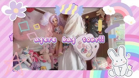 what’s in my agere bag? ❣︎ sfw little space