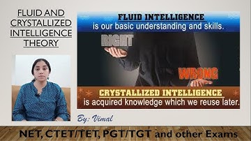 15. UNDERSTANDING FLUID AND CRYSTALLIZED INTELLIGENCE THEORY : IMPLICATIONS FOR EDUCATION || B.Ed