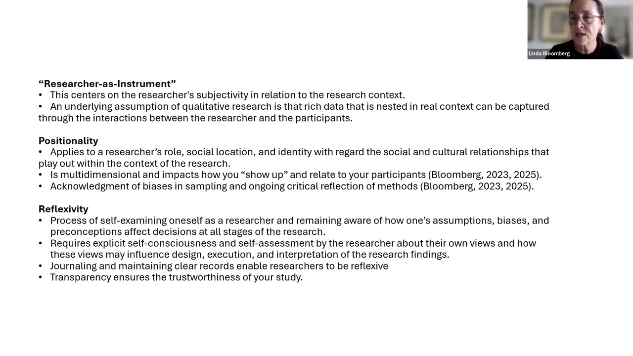 Qualitative Research Terminology Road Map- 09/19/24