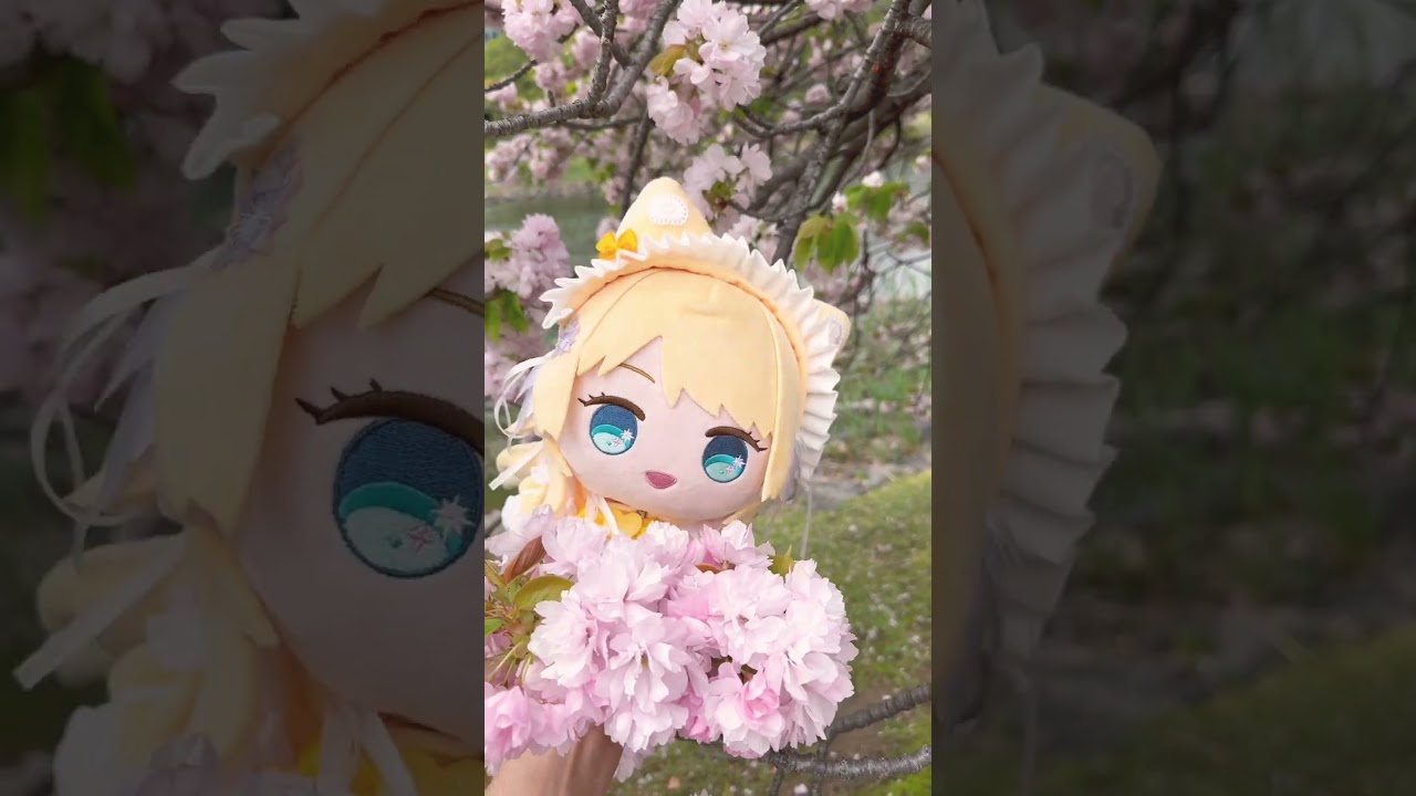 花から登場するもちめぐる #シャニマス #八宮めぐる - YouTube