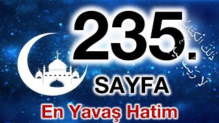 Kuran 235. sayfa / Yusuf Suresi 2. sayfa / yavaş okuyuş 12. cüz 235. sayfa / ok takipli 235. sayfa