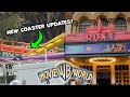 Movie World Gold Coast | New Roller Coaster Updates, Bye Bye Scoob &amp; MORE!