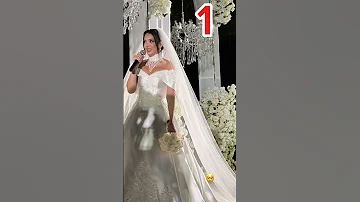 اي فستان عجبكم اكتر عرس شيرو و شهد 