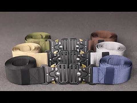 Тактичний ремінь Tornado Cobra Торнадо Кобра Туристичний ремінь нейлоновий 3,8х125см Койот, відео 1