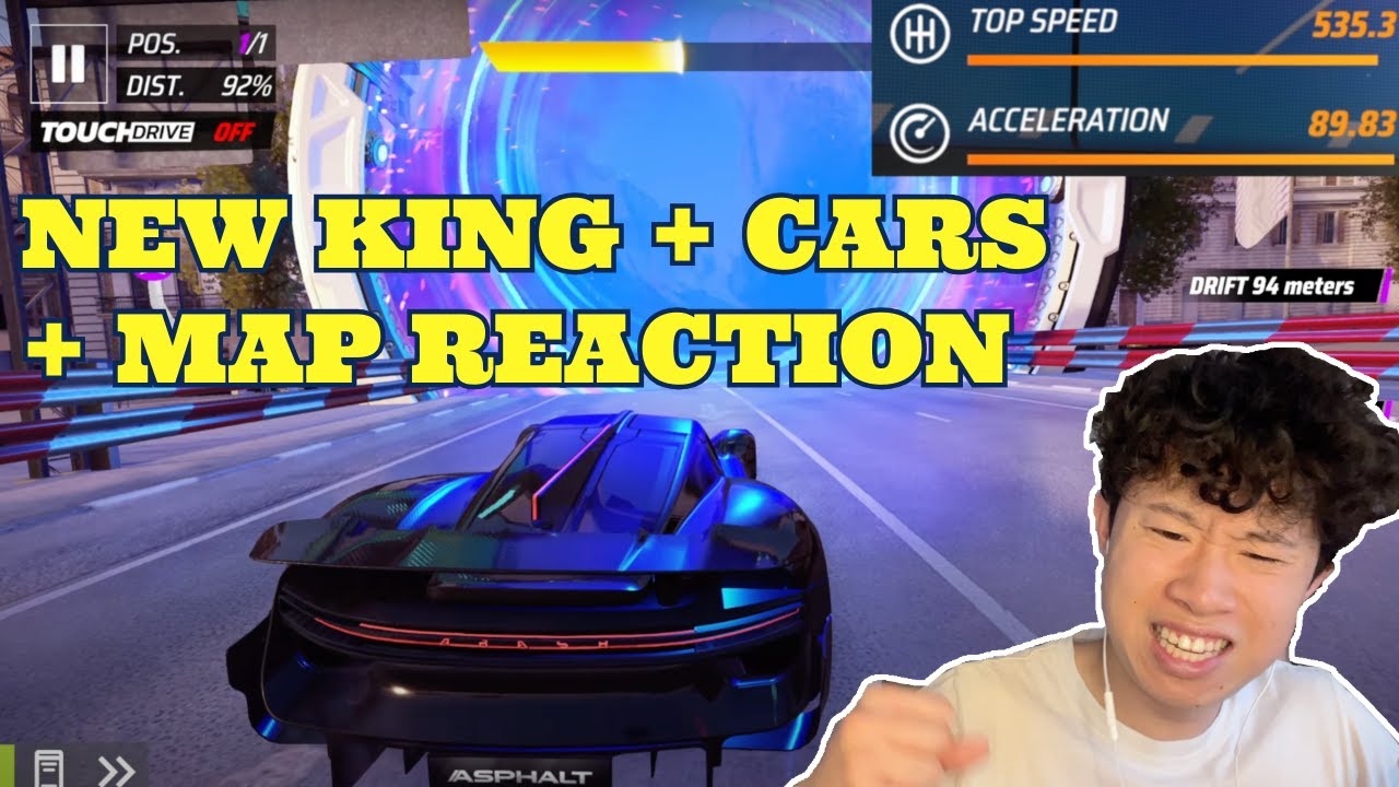 ОБНОВЛЕНИЕ К 20-ЛЕТИЮ: НОВЫЙ КОРОЛЬ ИГРЫ + НОВЫЕ МАШИНЫ РЕАКЦИЯ | Asphalt Legends Unite