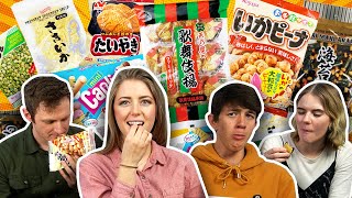Reacting to Japanese Snacks!