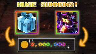 SPENDING 2 MILLION+ TOKENS ON ASTRAL BONNIE!!! (HUGE SUMMONS!) (FNTD2  ROBLOX)
