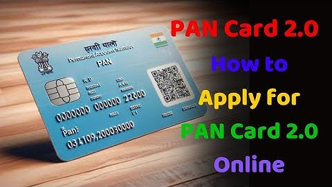 PAN Card 2.0 Apply Online: Full Process from Application to NSDL Receipt Generation (Step-by-Step)