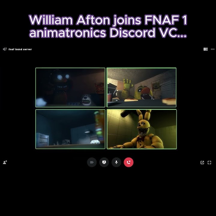 William Afton joins FNAF 1 animatronics on Discord...