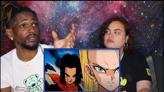 GIRLFRIEND'S FIRST TIME WATCHING | FUTURE TRUNKS KILLS ANDROID 17 & 18 | REACTION