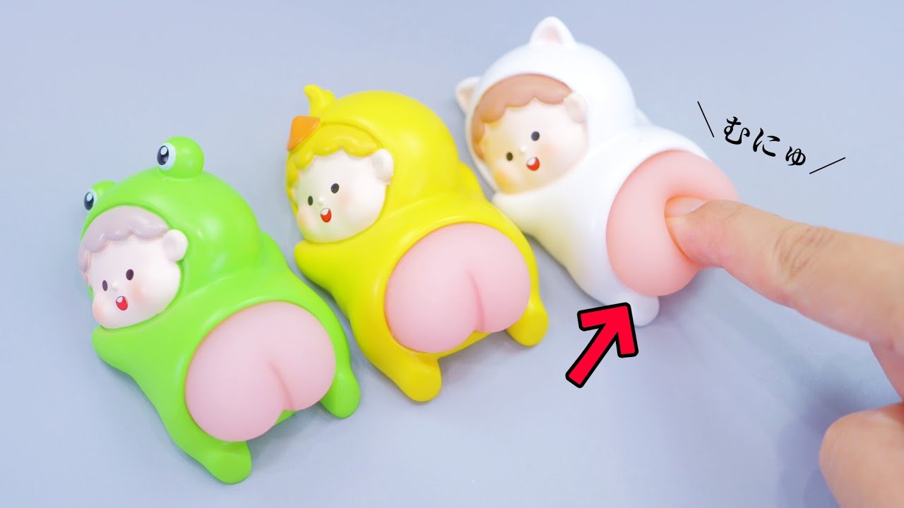 ASMR】Baby Buttocks Squeeze👶🍑 とんでもないぷにぷにおしりを見つけ