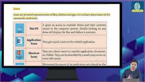 Ch 2 | Fusion Mind | Computer | Class 05 | Understanding Windows 10 |  For children