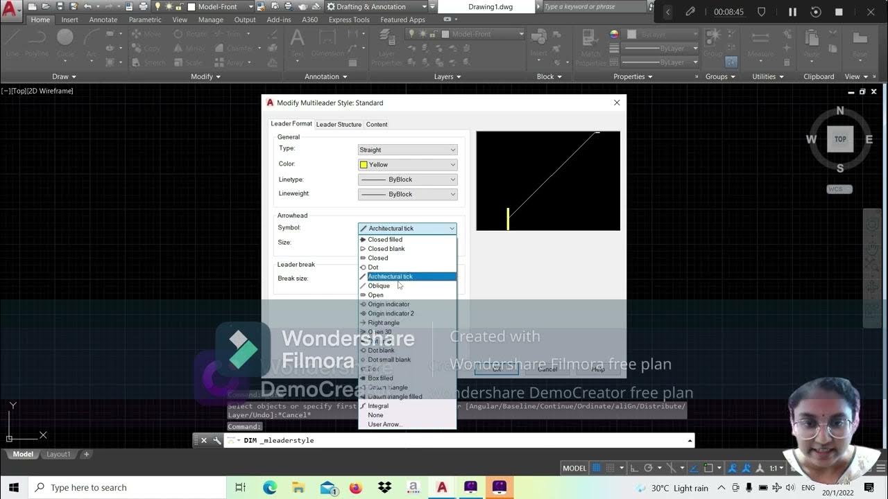 AUTOCADFILLET/CHAMFER/DIMENSION/TABLE YouTube