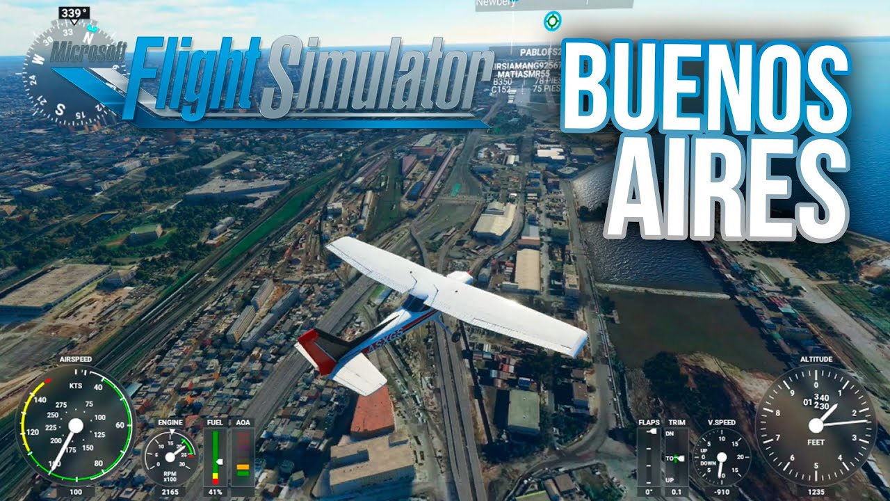 Microsoft Flight Simulator - Requisitos recomendados (Core i7-9800X +  GeForce RTX 2080 + 32GB RAM)