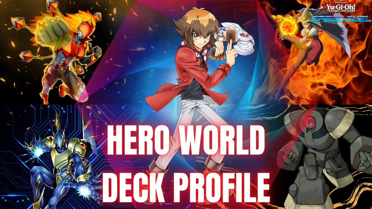 yugioh speed duel elemental hero deck Speed Duel Elemental Hero Tech Deck Profile July 2025