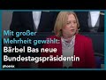 Neue Bundestagspräsidentin: Wahl und Rede von Bärbel Bas (SPD) am 26.10.21