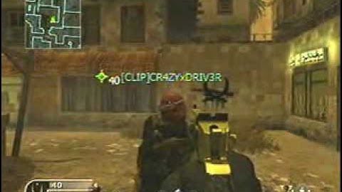 HOW TO BE A NOOB IN CALL OF DUTY 4!