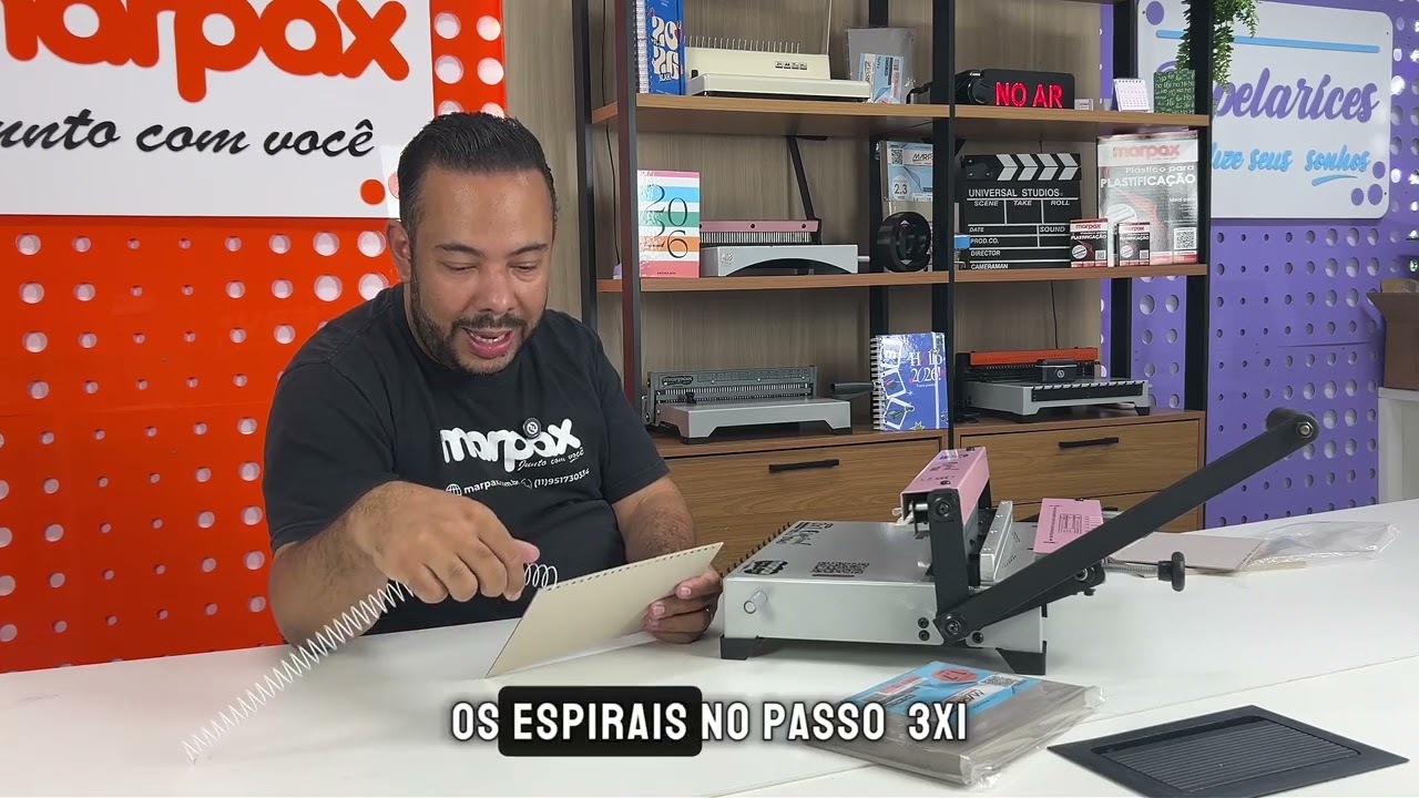 Capa do vídeo Encadernadora duo da Marpax
