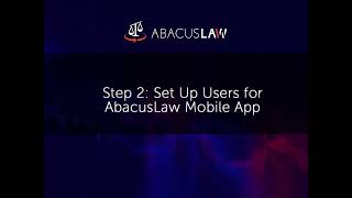 AbacusLaw Mobile Setup screenshot 4