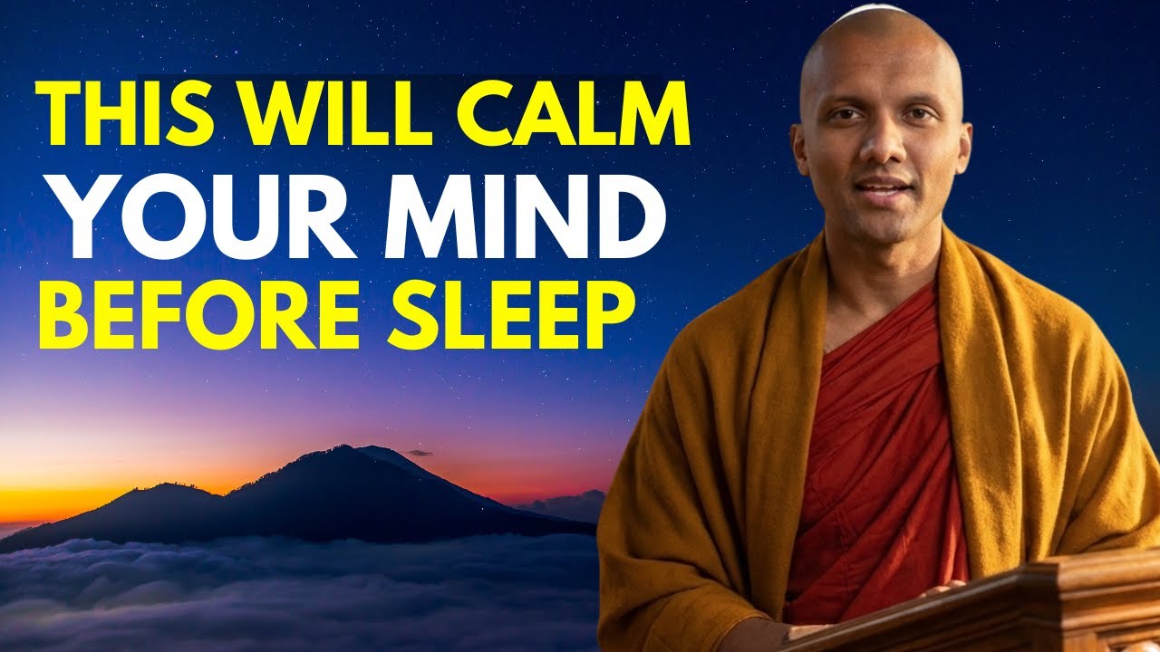 Buddhist Teachings Before Sleep | Let Go, Find Peace, Rest Deeply