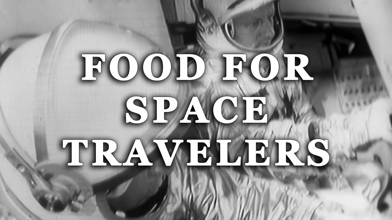 Food for Space Travelers - 1966, Gemini, Mercury, Astronauts, Space Medicine, HD Remaster, NASA