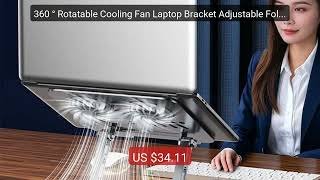 360 ° Rotatable Cooling Fan Laptop Bracket Adjustable Folda... — Top Pick 2026 | Unbeatable Price!