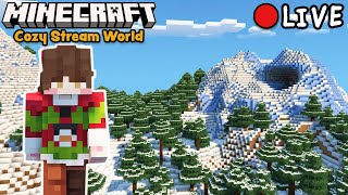 Building a Cozy Winter Cabin - Minecraft Survival Let's Play