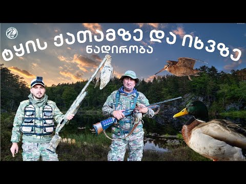 ნადირობა იხვზე და ტყის ქათამზე 2023