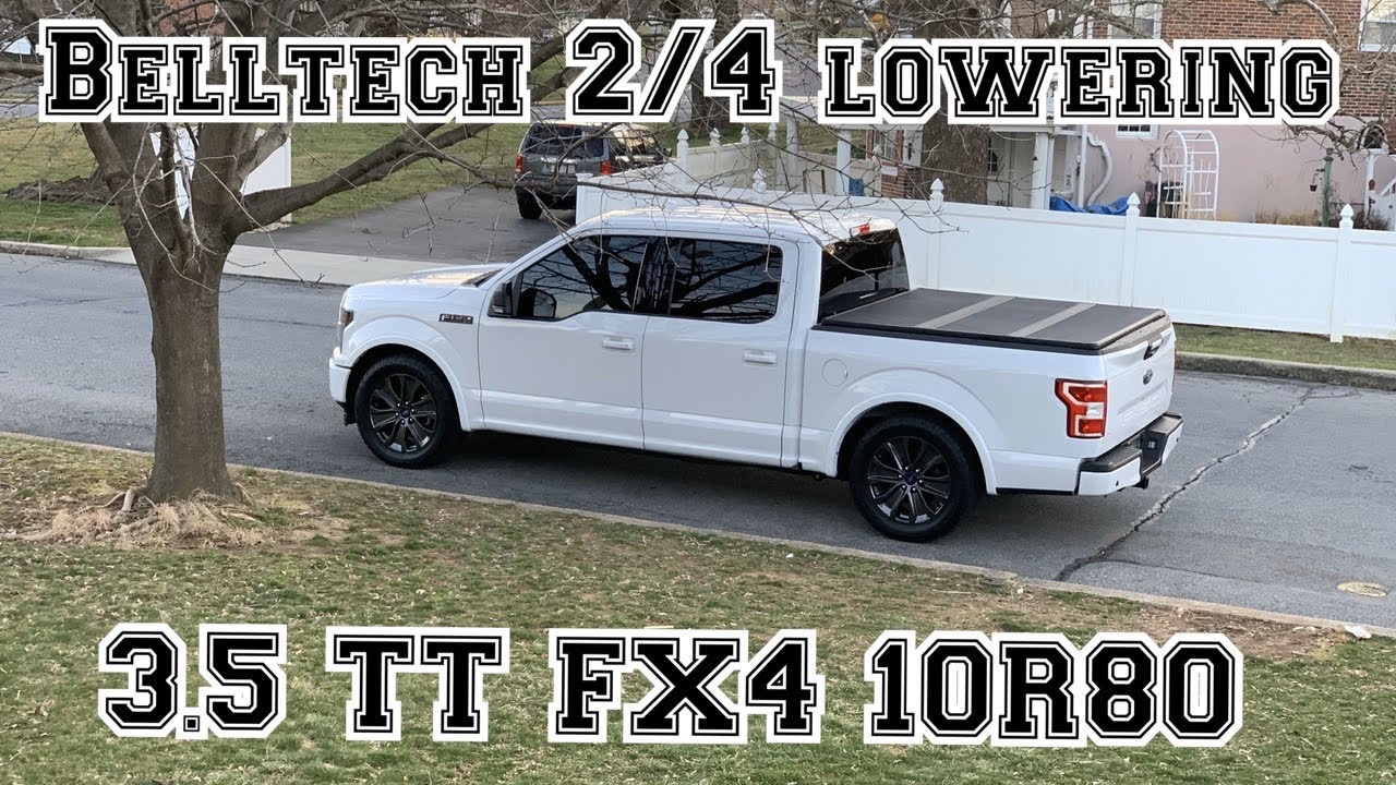 2015-2019 Ford F150 3.5 Ecoboost 10R80 FX4 2/4 belltech lowering kit