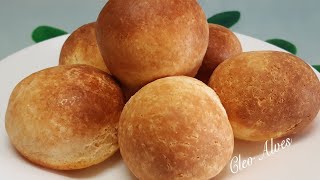 Pãozinho de 3 ingredientes, sem farinha sem glúten sem forno pronto em minutos, rápido delicioso