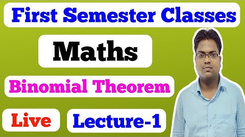 jharkhand Polytechnic first semester / Bihar Polytechnic first semester / binomial theorm