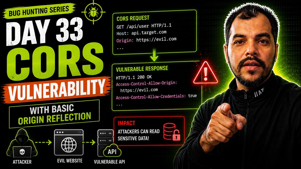 Day 33 Day 33: CORS vulnerability with basic origin reflection | hacker ...