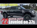 2022 Ford F250 Platinum SUPER DUTY Covert Edition LEVELED on 37s & 22s for Chad