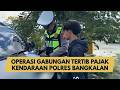 POLRES BANGKALAN LAKSANAKAN OPS GABUNGAN PENERTIBAN PAJAK KENDARAAN