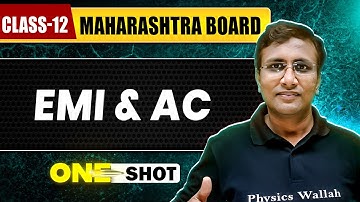 EMI & AC IN 1 SHOT | Physics | Class12th | Maharashtra Board