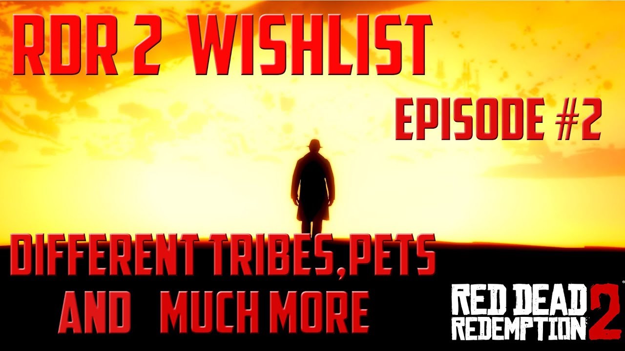 Red dead redemption 2-The Alamo,Different tribes,pets and much more ...