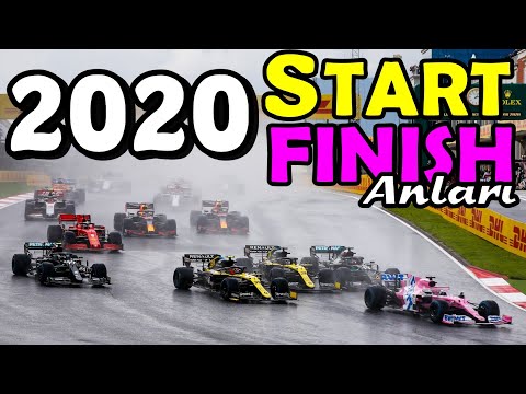 2020 Start ve Finish Anları I SERHAN ACAR ANLATIMIYLA I Formula 1 2020