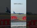 IndiGo Aircraft Landing with Amazing Runway View ✈️