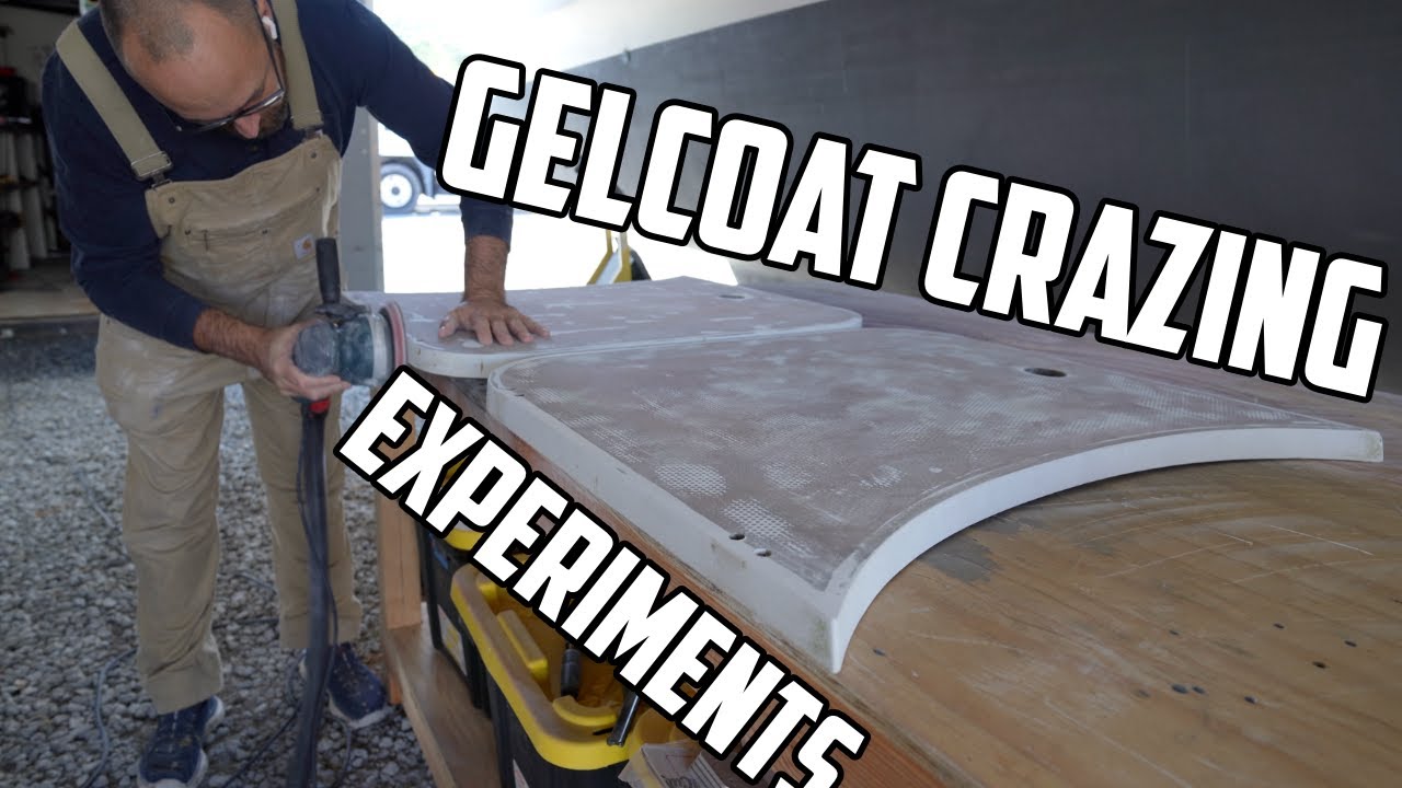⛵️ Gelcoat crazing experiments on our hurricane-damaged catamaran. Ep 663