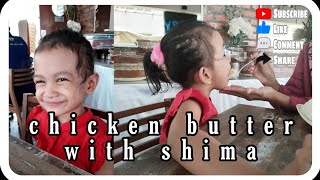 Download Lagu chicken butter with shima (shima's favorite food, nice taste and value for money) MP3