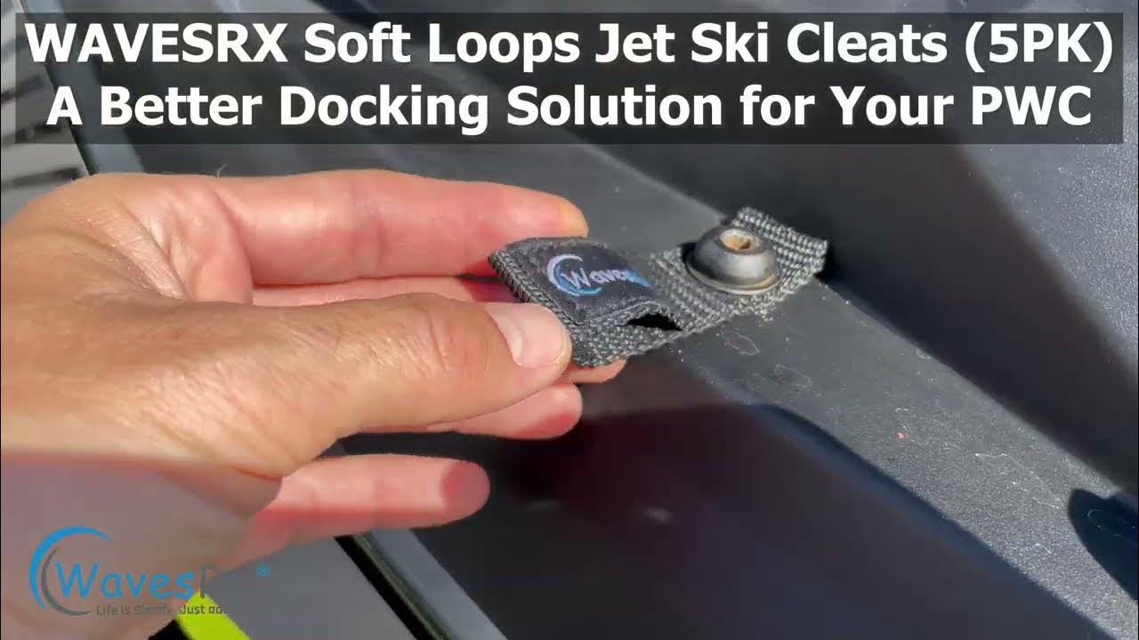 MUST HAVE! Soft Loops Jet Ski Cleats Quick & Secure Anchor Points for